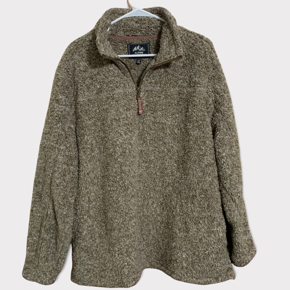 Alpine Sherpa Sweater Coat XL